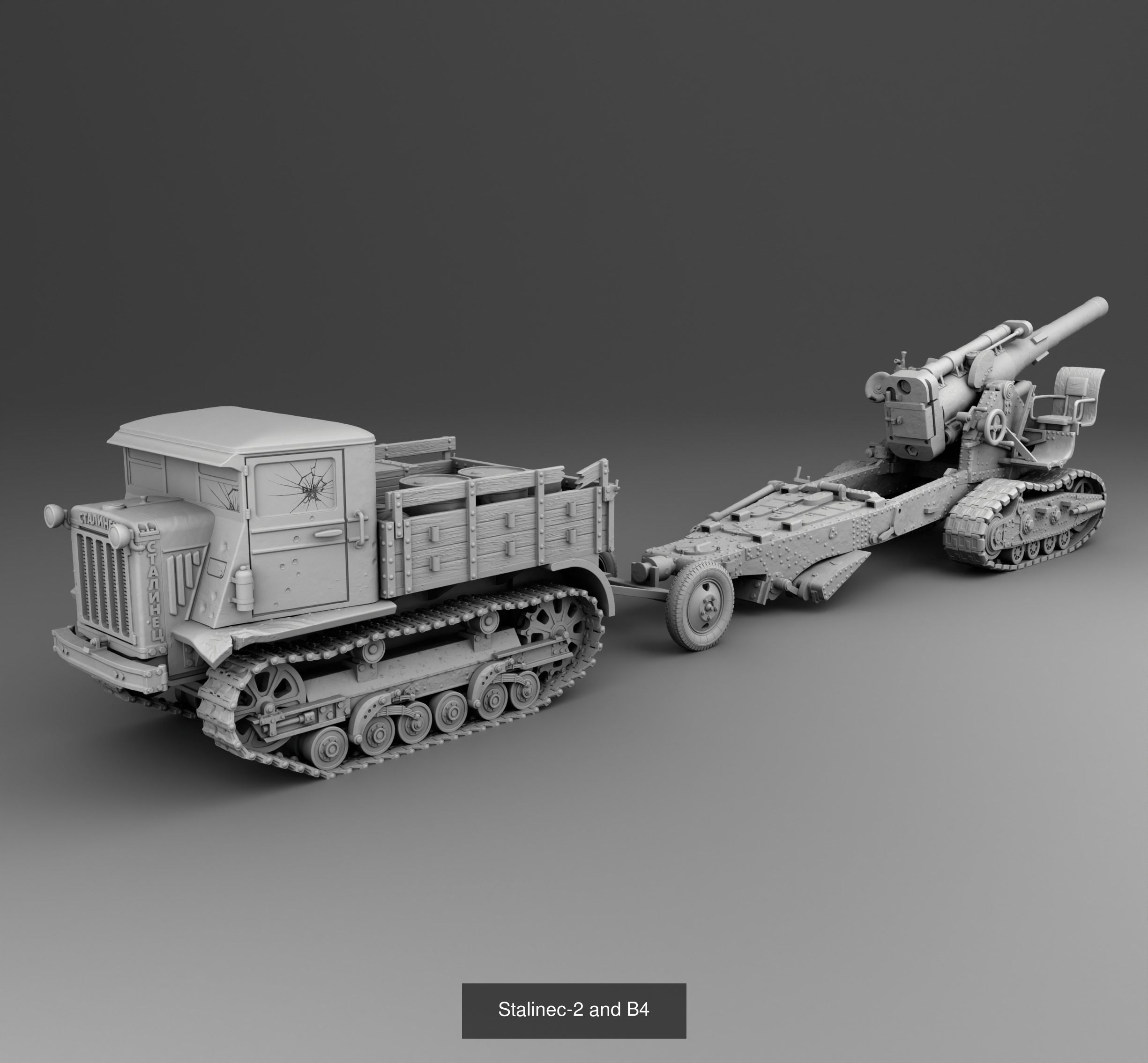 Technic WW2  3D Model Collection_7