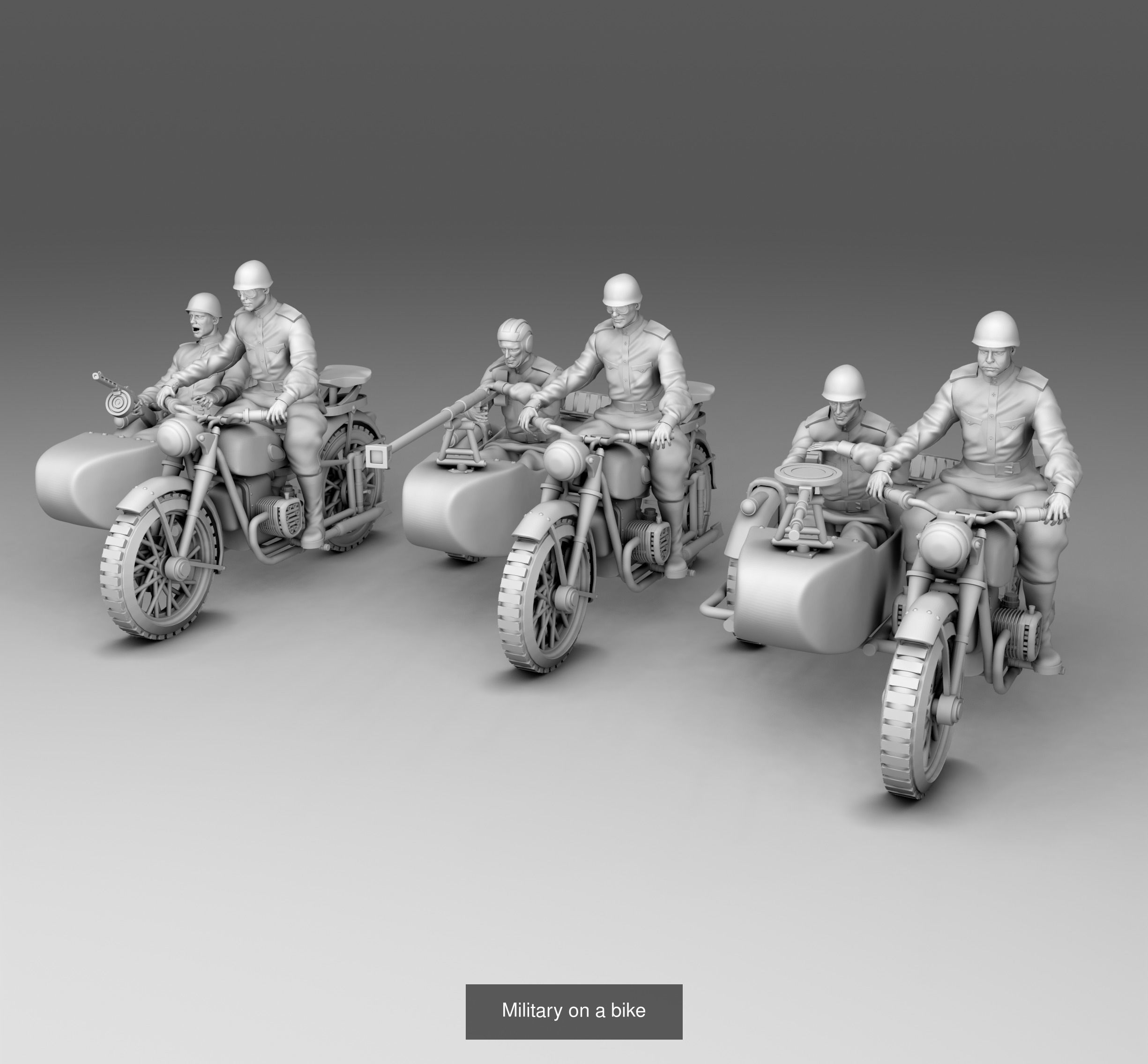 Technic WW2  3D Model Collection_5