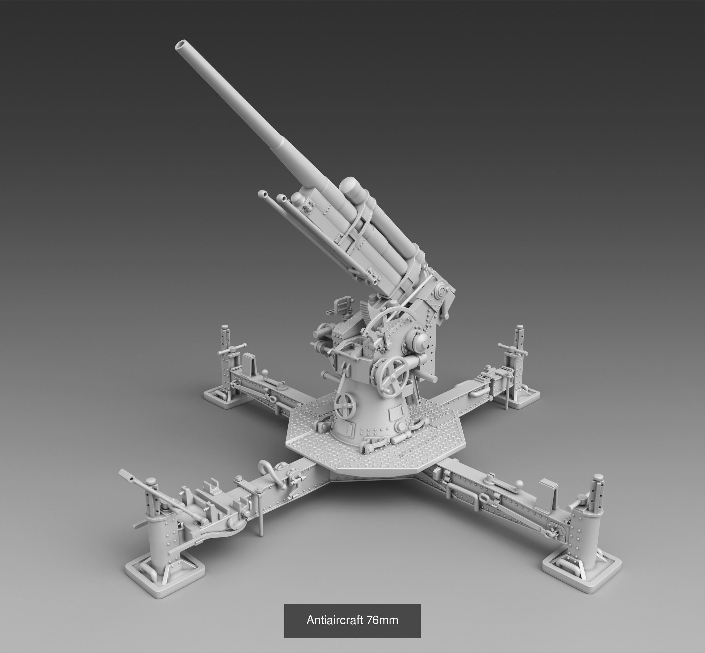 Technic WW2  3D Model Collection_2