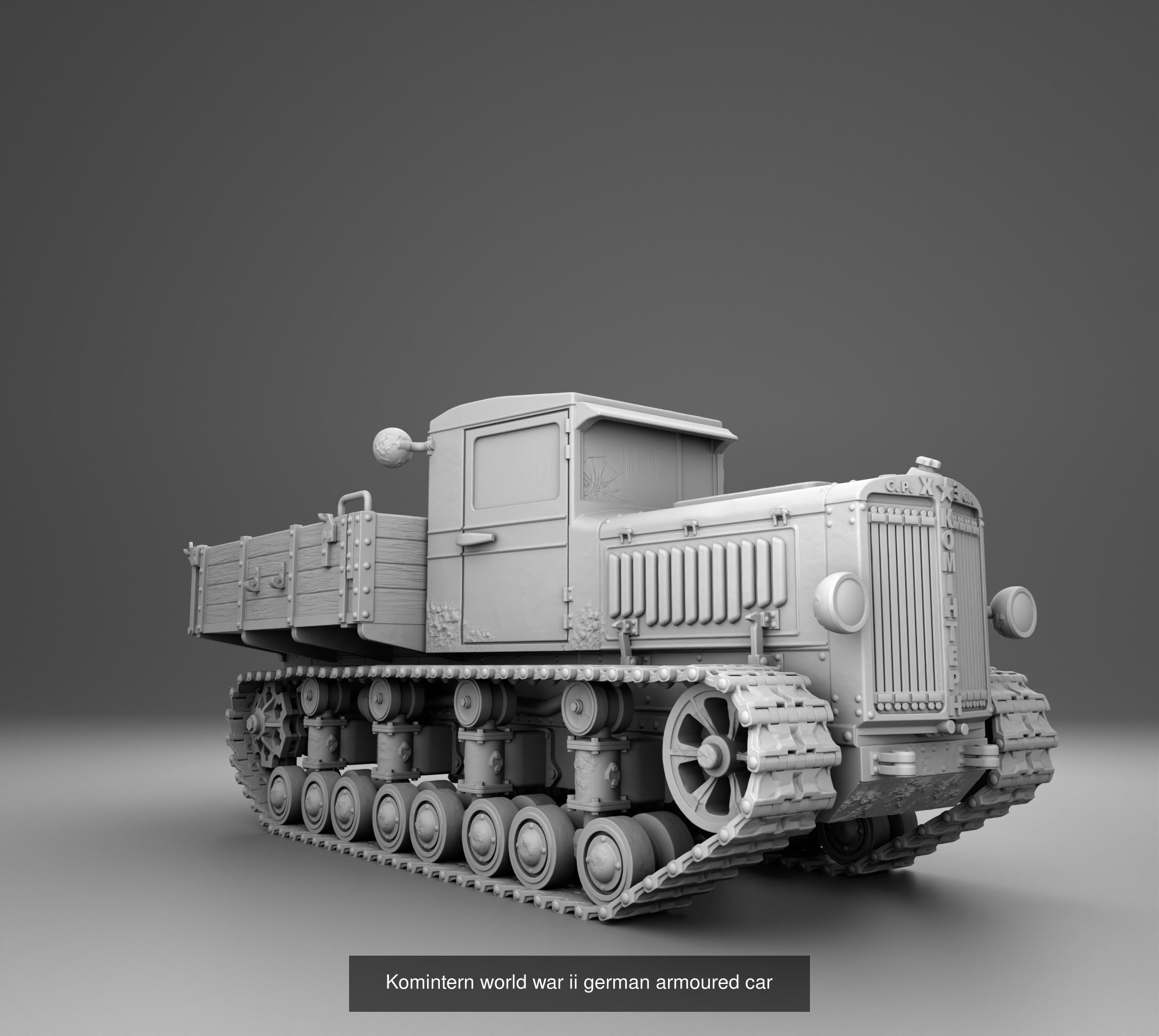 Technic WW2  3D Model Collection_4
