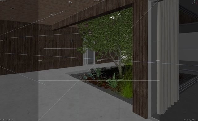 A villa In the forest 3D model_7