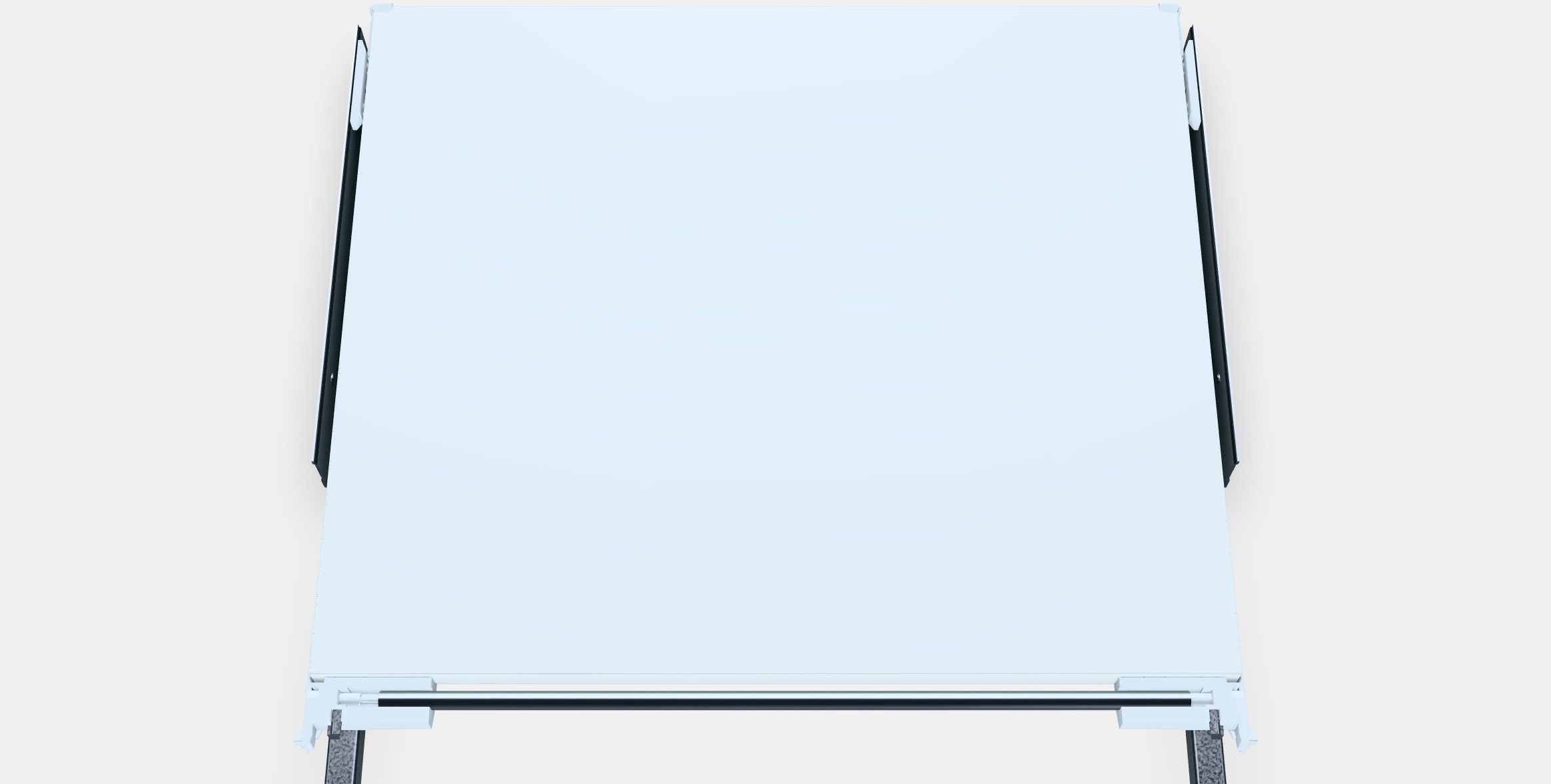 UTRUSTA Pullout work surface Low-poly 3D model_4