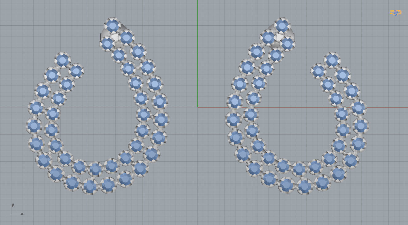 Earrings 27 3D print model_9