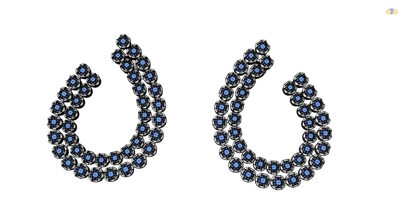 Earrings 27 3D print model_7