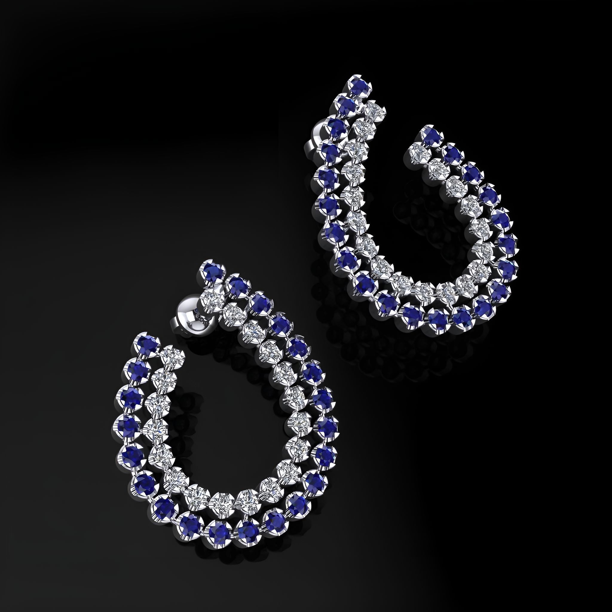 Earrings 27 3D print model_3