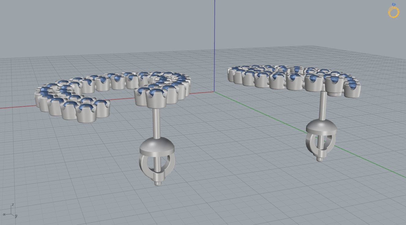 Earrings 27 3D print model_14