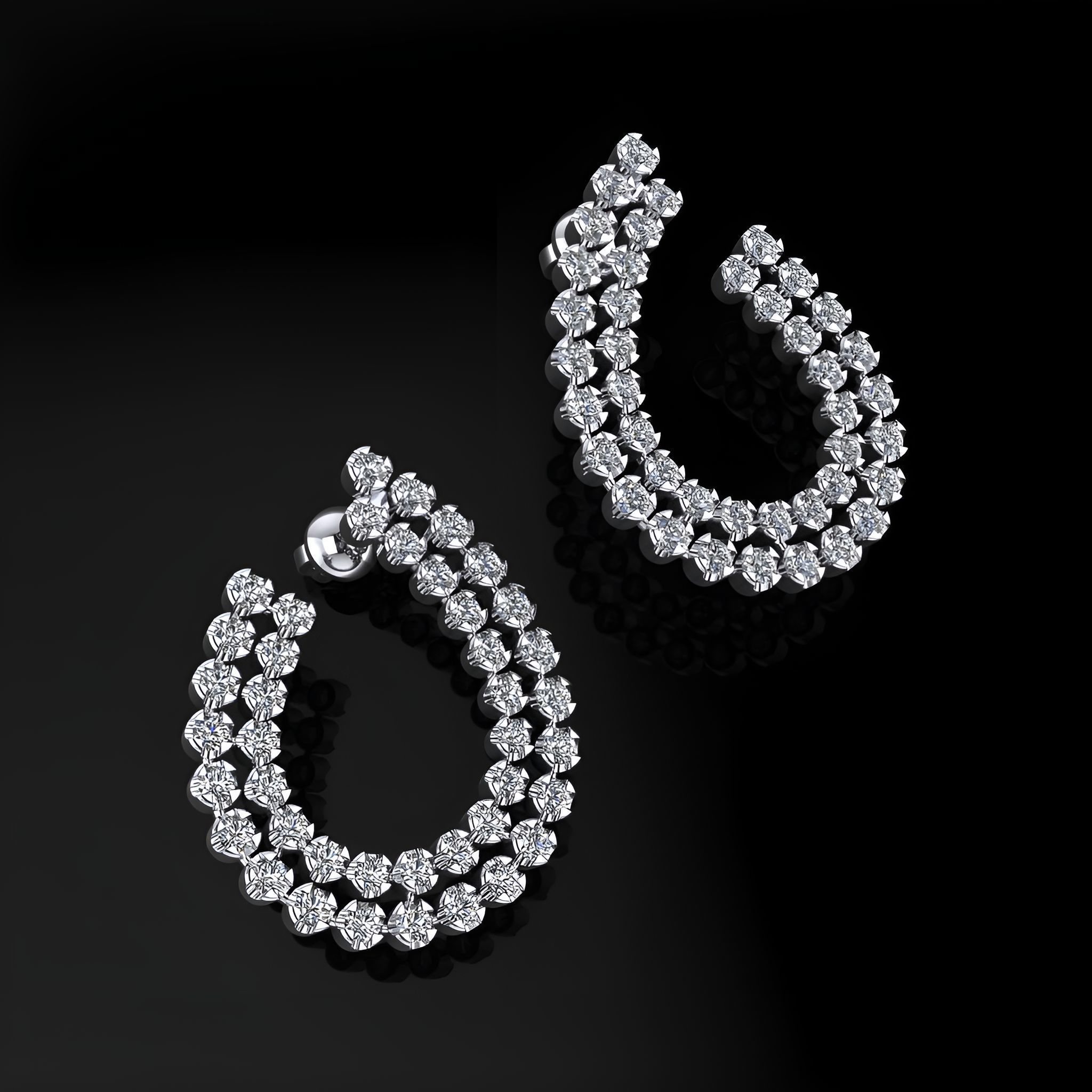 Earrings 27 3D print model_2