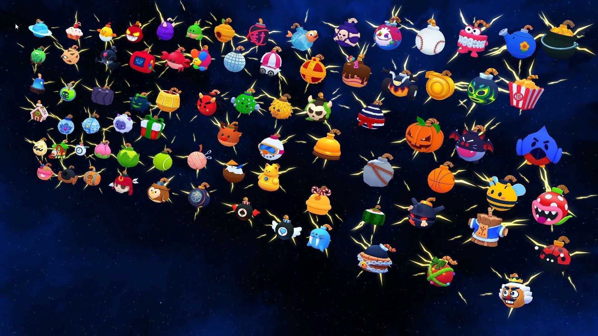 Bombs with VFX and SFX  Low-poly 3D model_3