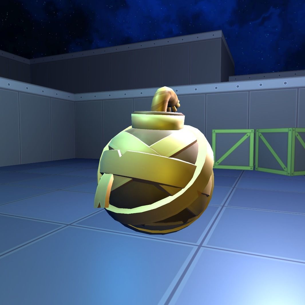 Bombs with VFX and SFX  Low-poly 3D model_69