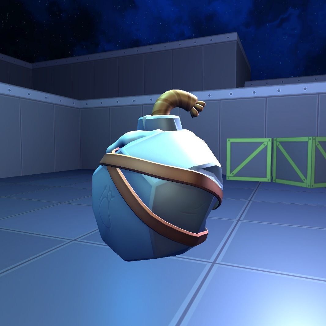 Bombs with VFX and SFX  Low-poly 3D model_45