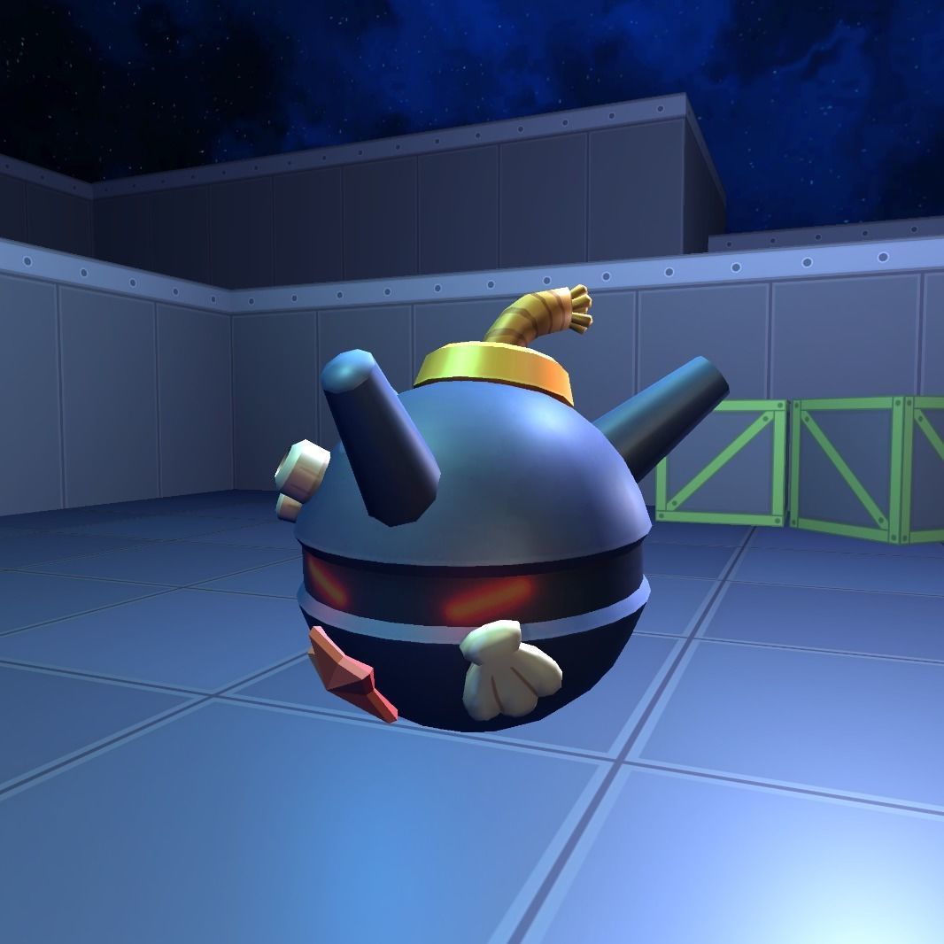 Bombs with VFX and SFX  Low-poly 3D model_23