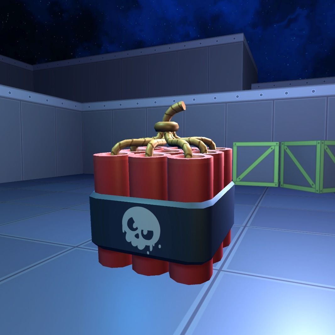 Bombs with VFX and SFX  Low-poly 3D model_18