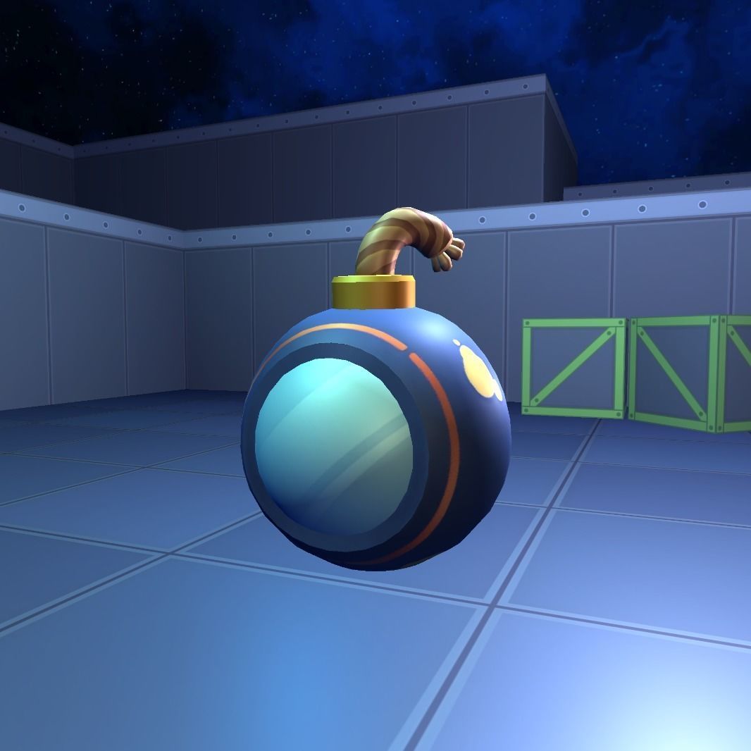 Bombs with VFX and SFX  Low-poly 3D model_9