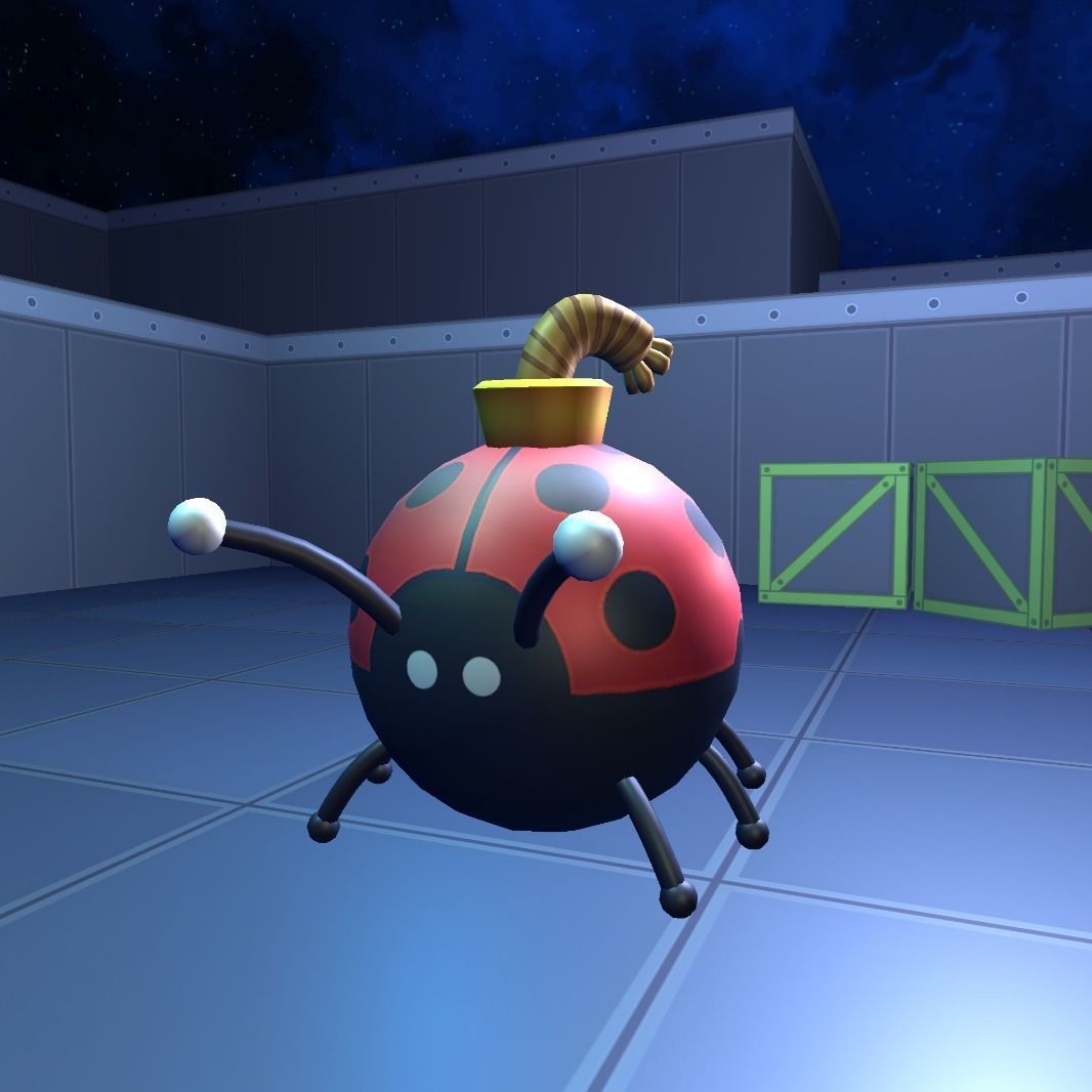 Bombs with VFX and SFX  Low-poly 3D model_22