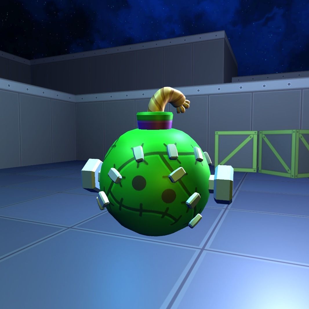 Bombs with VFX and SFX  Low-poly 3D model_66