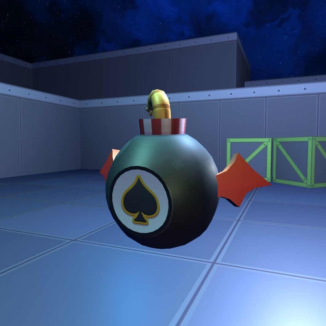 Bombs with VFX and SFX  Low-poly 3D model_4