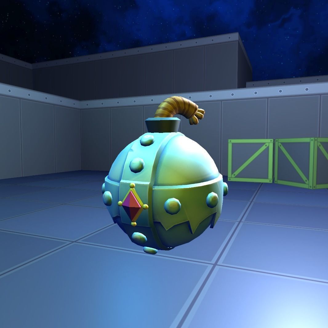 Bombs with VFX and SFX  Low-poly 3D model_41