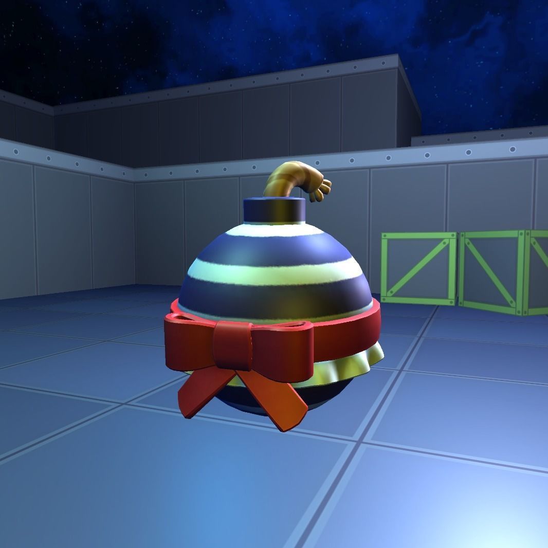 Bombs with VFX and SFX  Low-poly 3D model_60