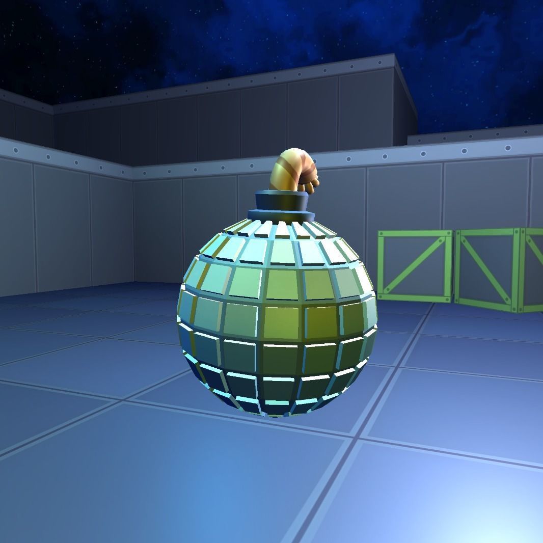 Bombs with VFX and SFX  Low-poly 3D model_71