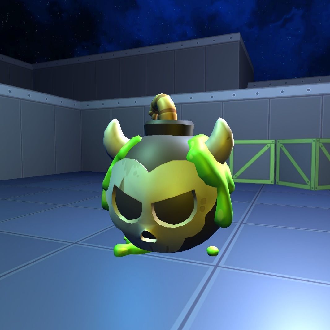 Bombs with VFX and SFX  Low-poly 3D model_55