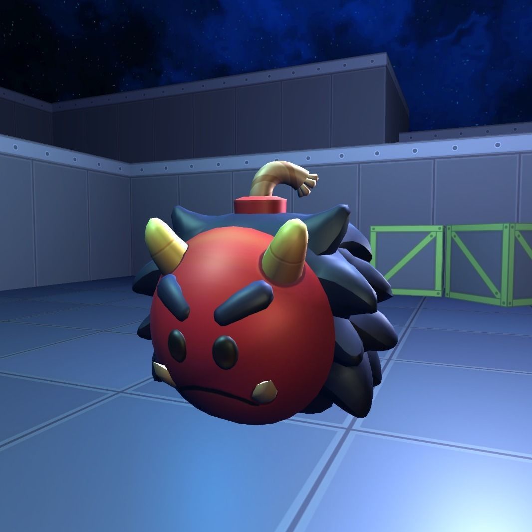 Bombs with VFX and SFX  Low-poly 3D model_13