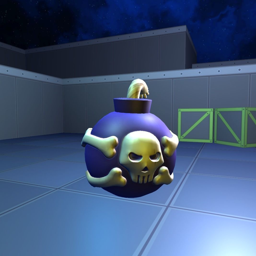 Bombs with VFX and SFX  Low-poly 3D model_85