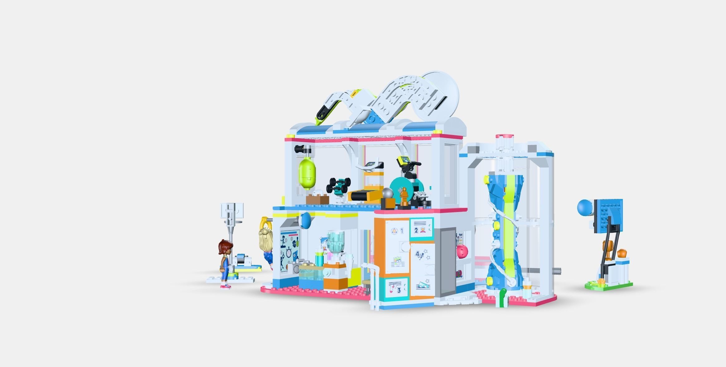 LEGO Harry Potter Hedwig 75979 Low-poly 3D model_9