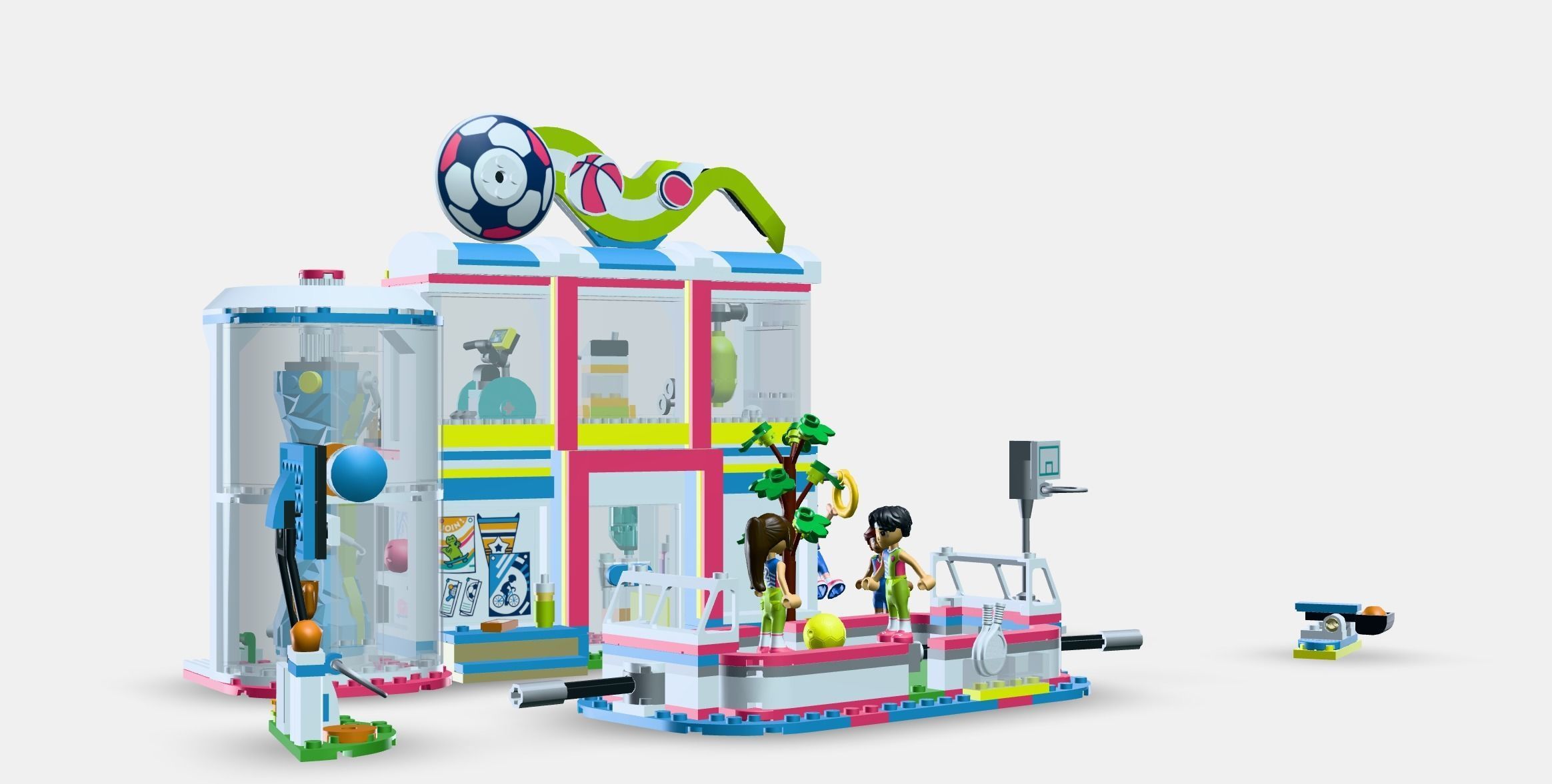 LEGO Harry Potter Hedwig 75979 Low-poly 3D model_11