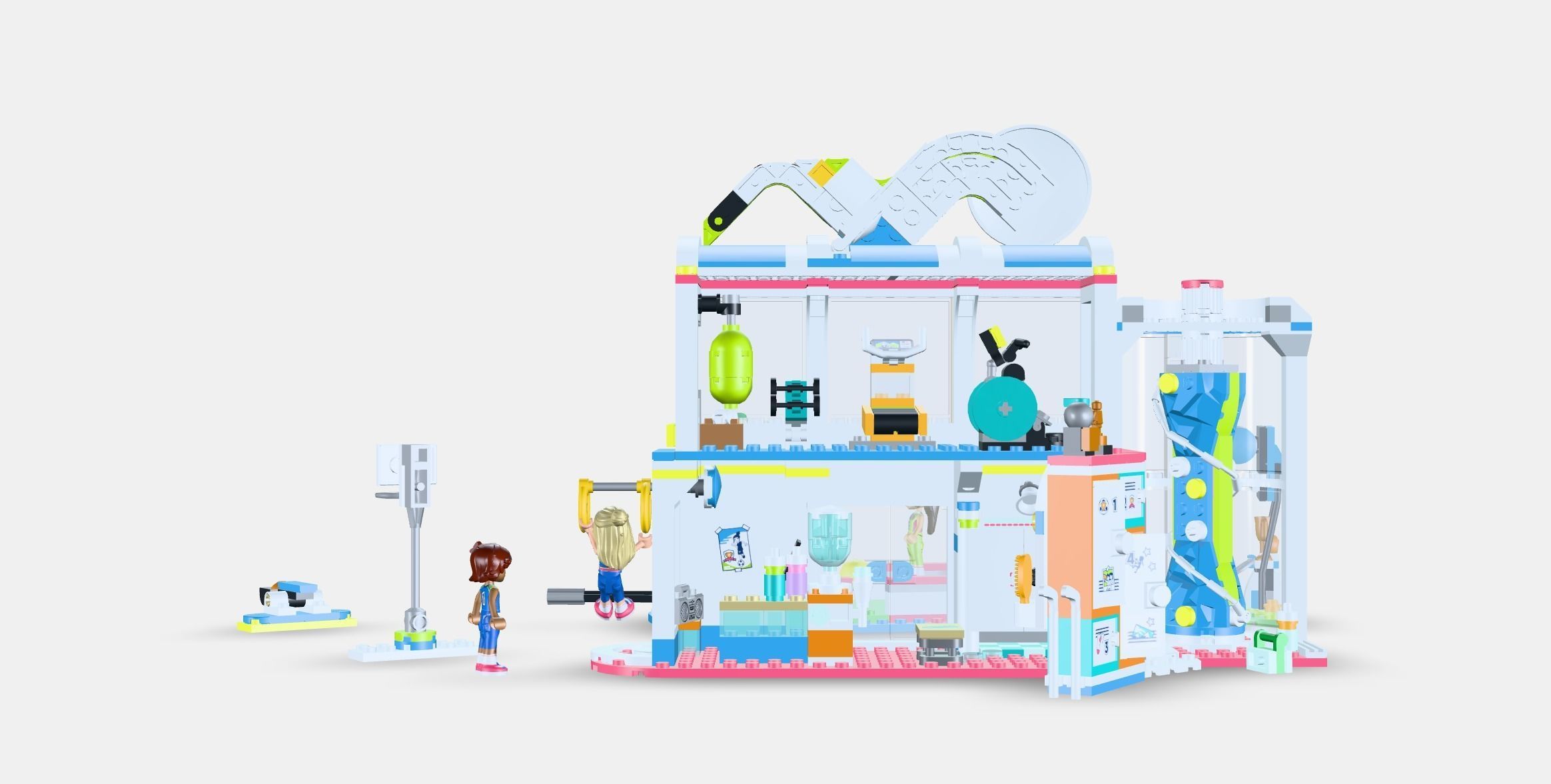 LEGO Harry Potter Hedwig 75979 Low-poly 3D model_2