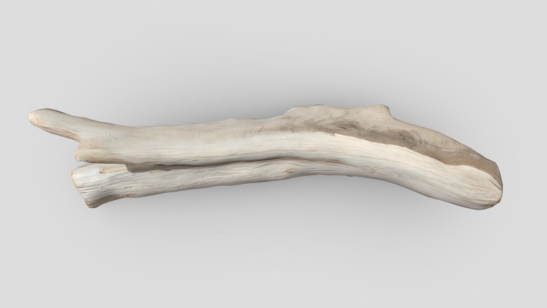 Dead Wood 4 Low-poly 3D model_3