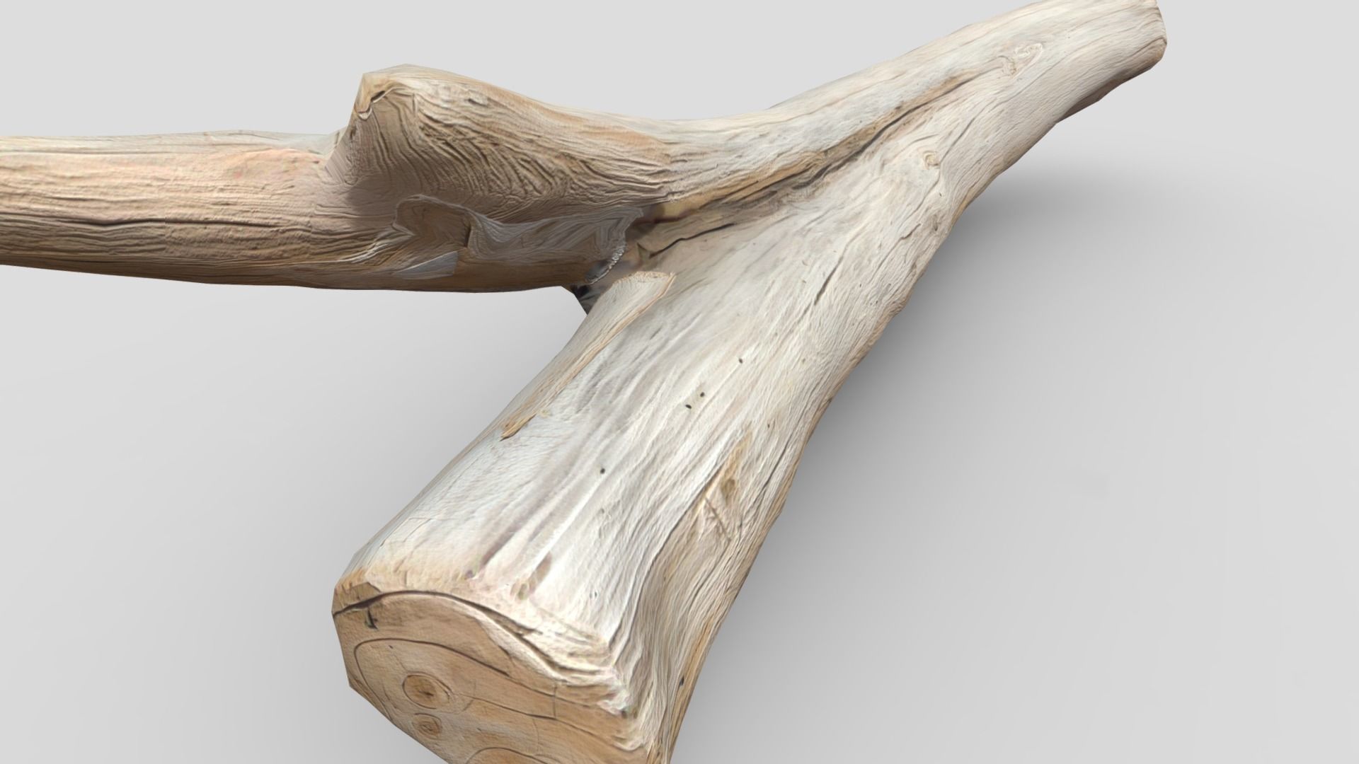 Dead Wood 4 Low-poly 3D model_9