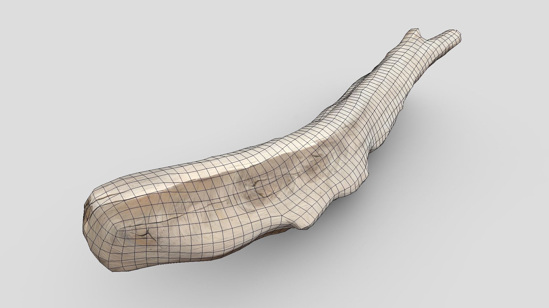 Dead Wood 4 Low-poly 3D model_8