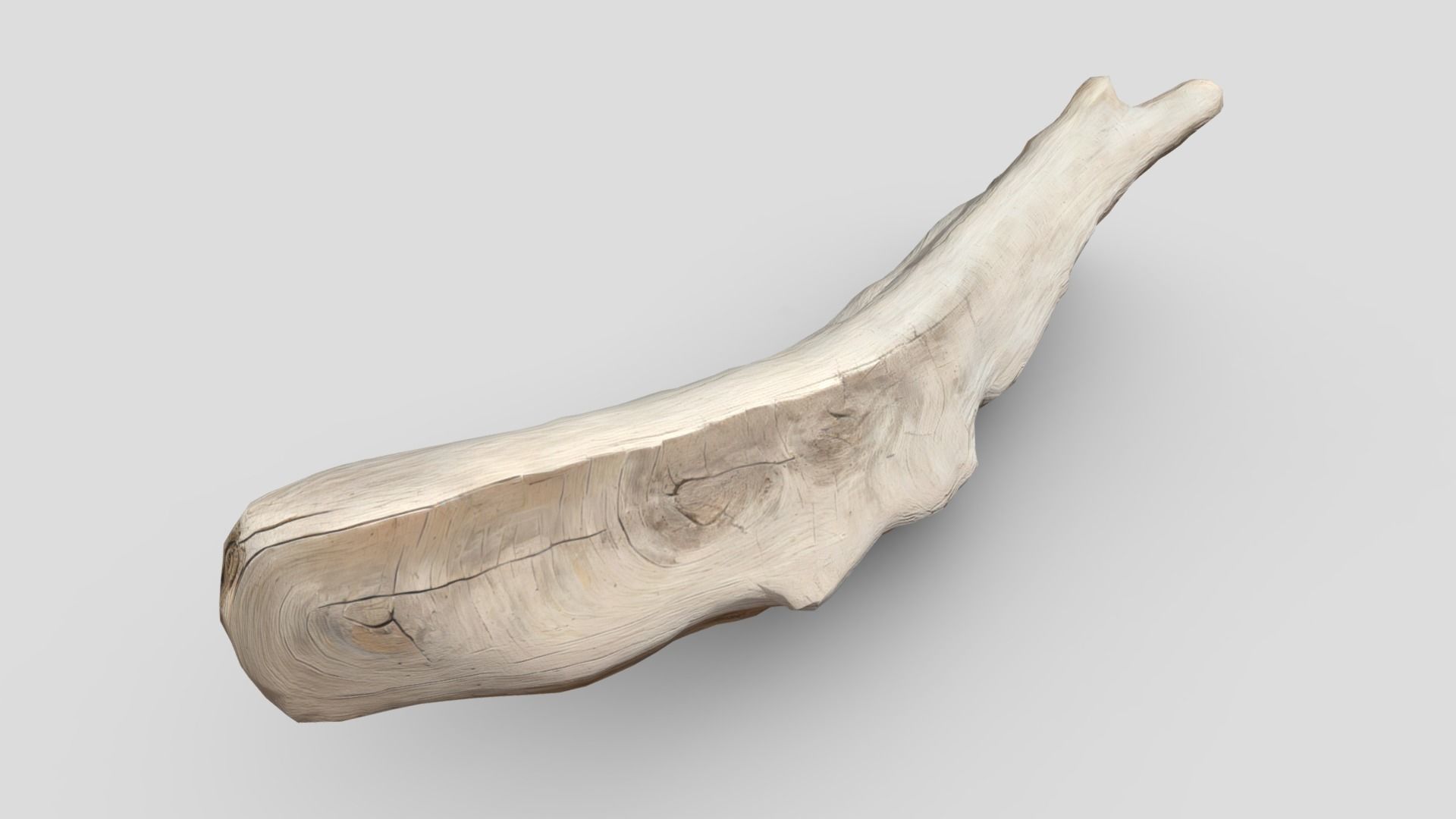 Dead Wood 4 Low-poly 3D model_7