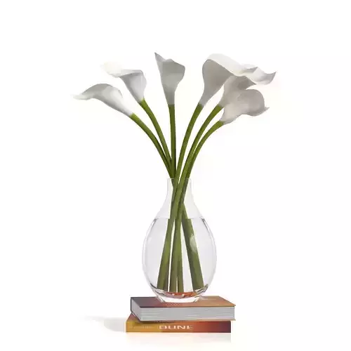 Artificial Calla Lily Stem PBR