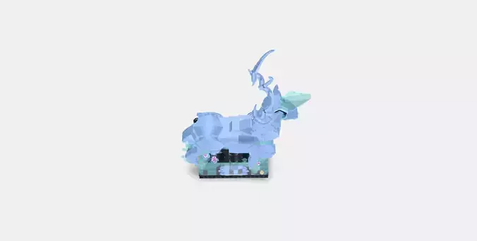 LEGO Harry Potter Expecto Patronum 76414 Low-poly 3D model