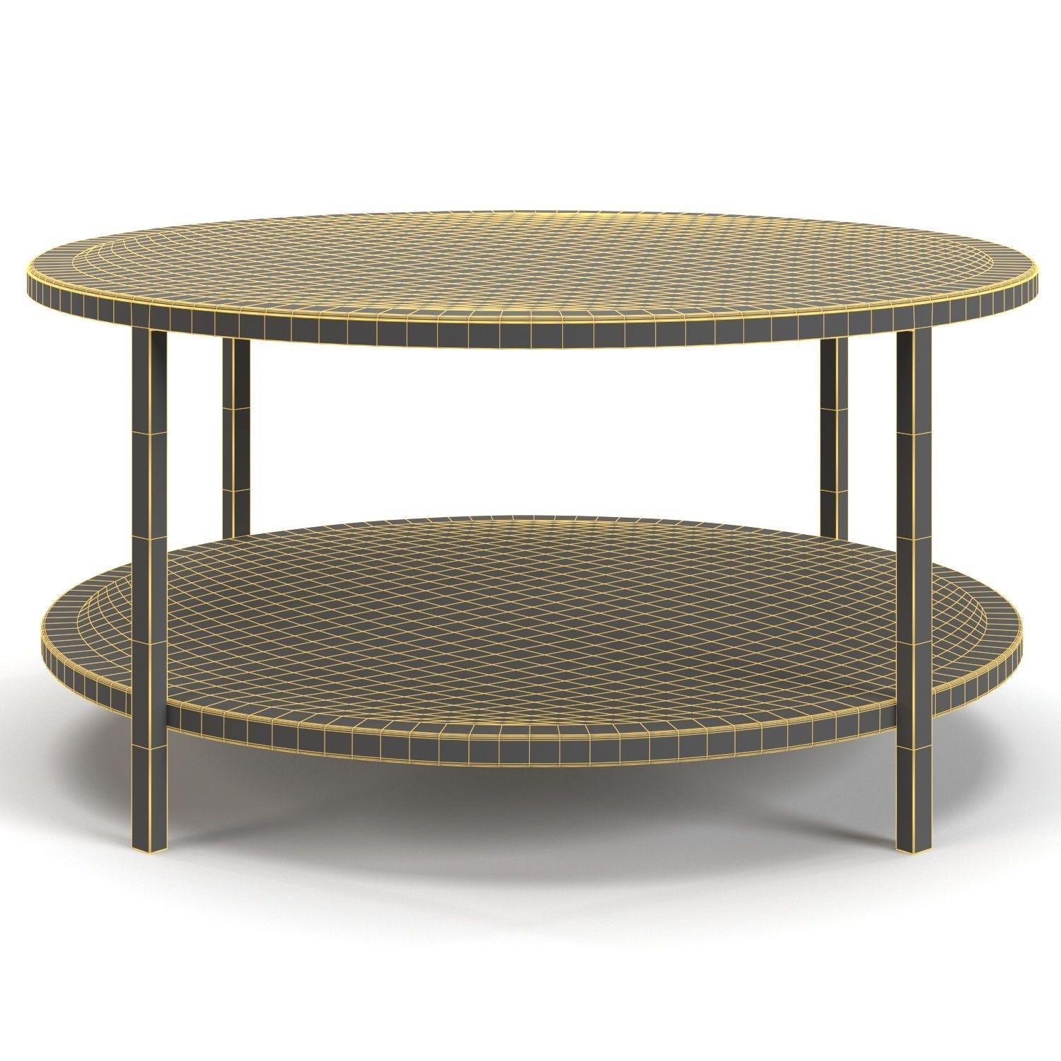 Echelon Round Coffee Table 3D model_5