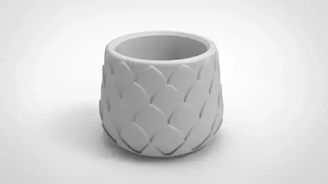 pineapple pattern vase 2