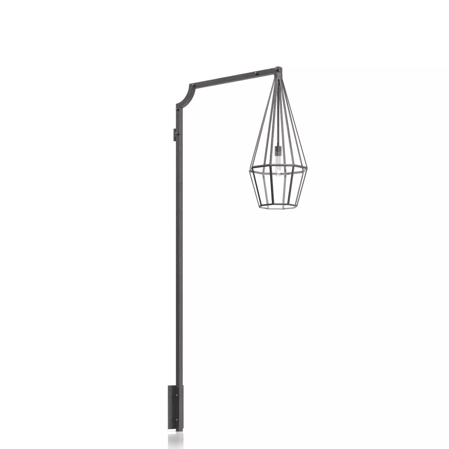 Exterior Street Lamp Light PBR 3D model_0