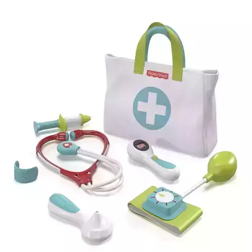 Fisher Price Medical Kit Preschool Pretend Doctor Playset PBR