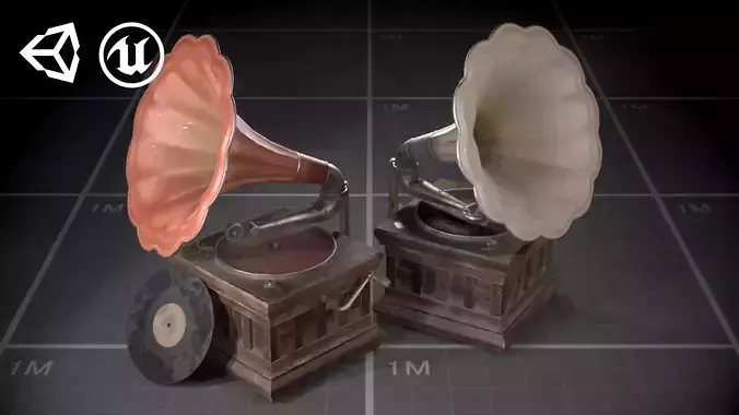 Used Soviet Gramophone