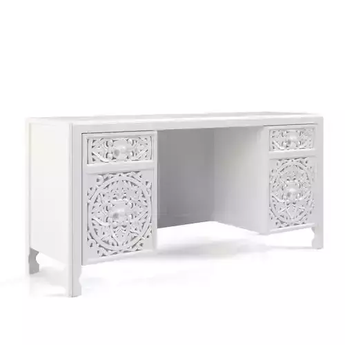 Handcarved Lombok Executive Desk PBR