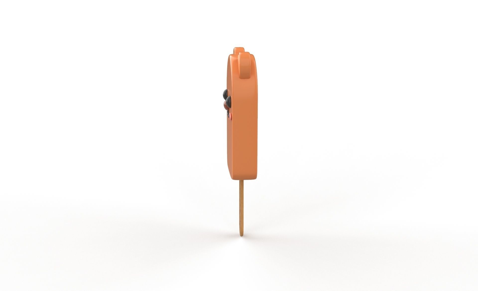 Cartoon Bear Ice Cream Cute  Low-poly 3D model_12