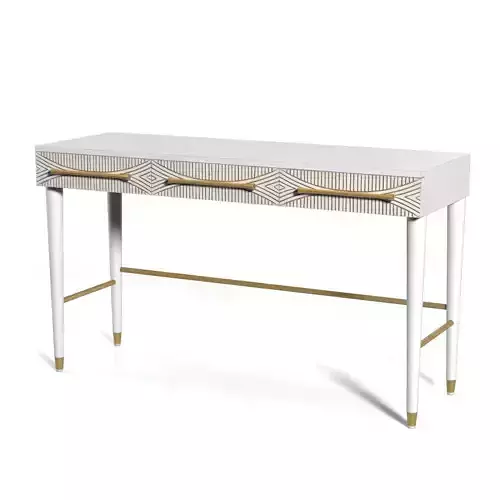 Handcarved Thalia Desk PBR 3D model