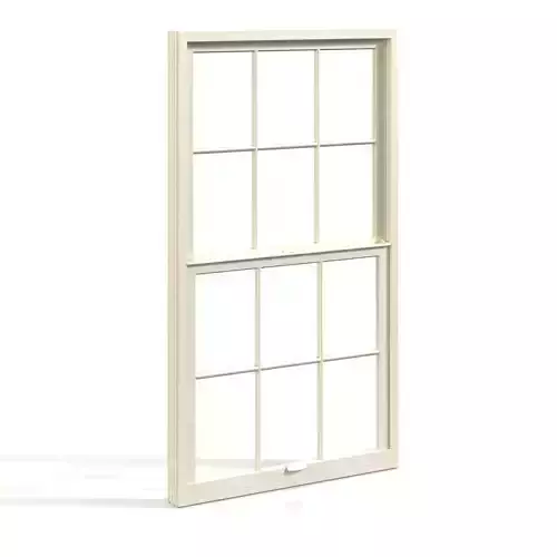 Hurricane Proof Pvc Single Glazed Vertical  Glass Window PBR