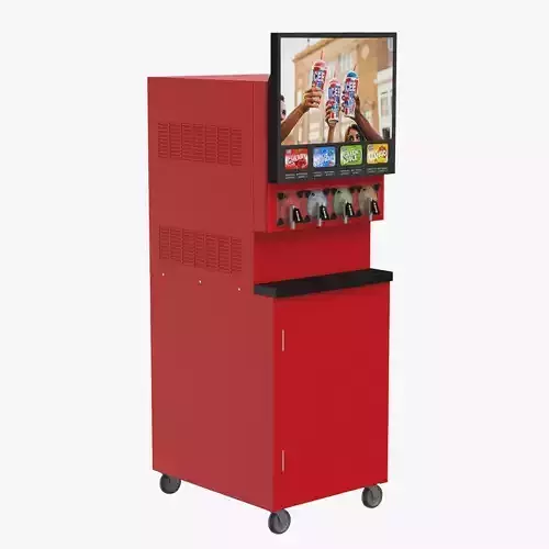 ICEE Machine 4 Barrel Front
