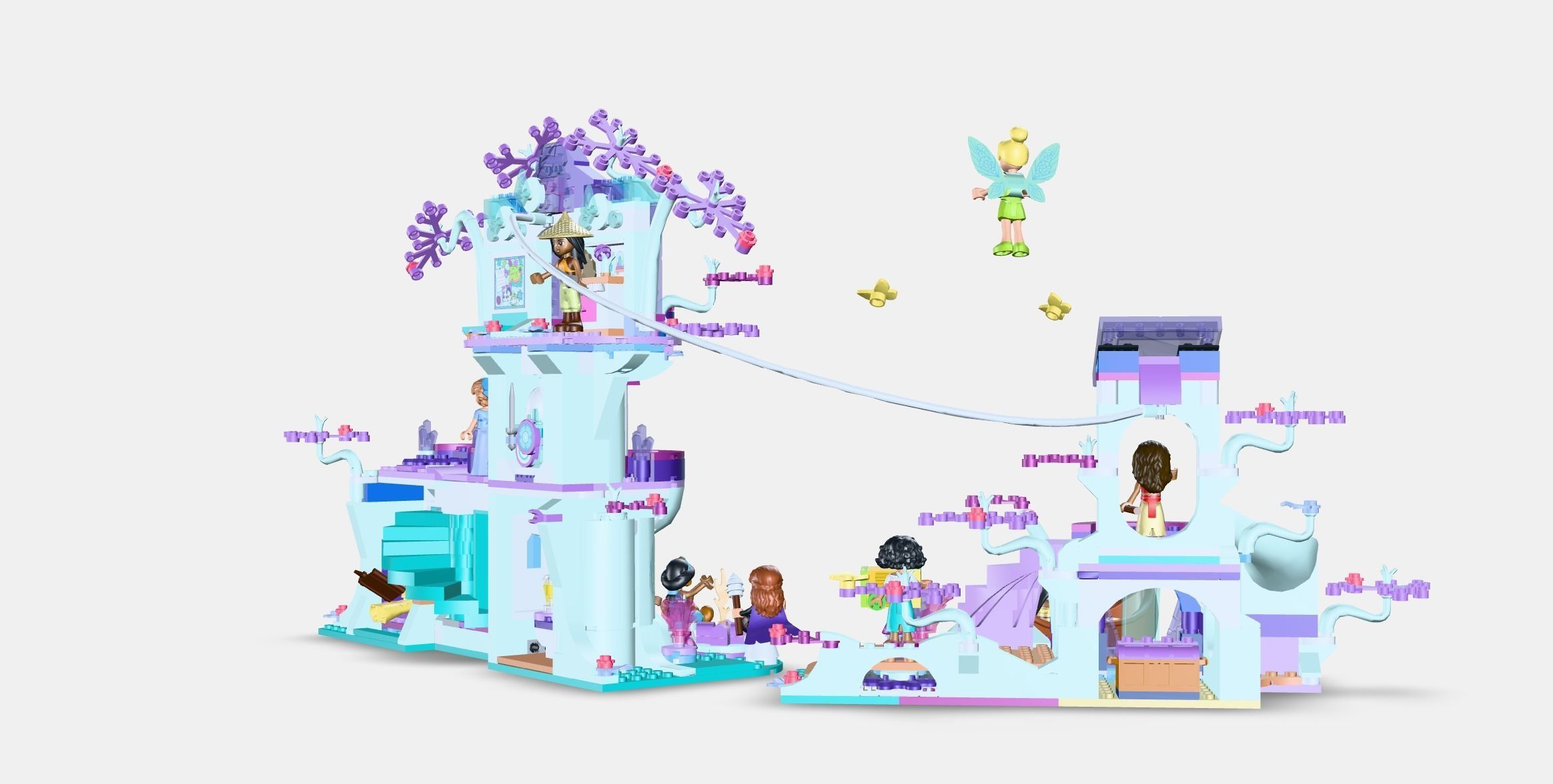 LEGO Disney The Enchanted Canopy 43215 Low-poly 3D model_5