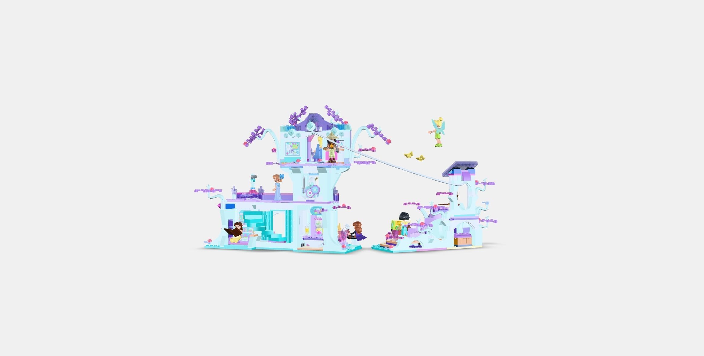 LEGO Disney The Enchanted Canopy 43215 Low-poly 3D model_14