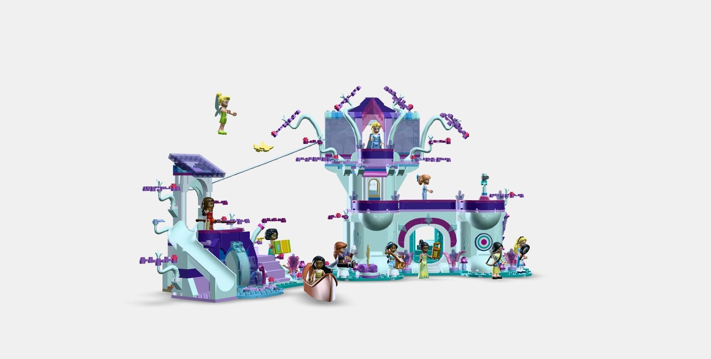 LEGO Disney The Enchanted Canopy 43215 Low-poly 3D model_10