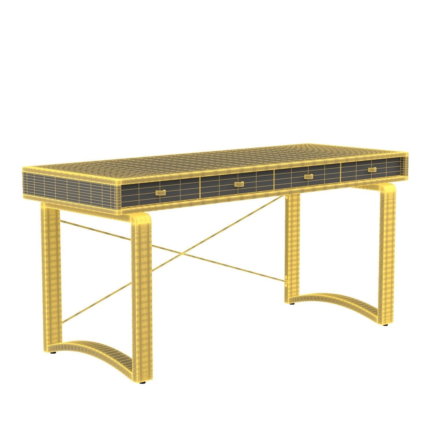 Marlo Desk PBR 3D model_5