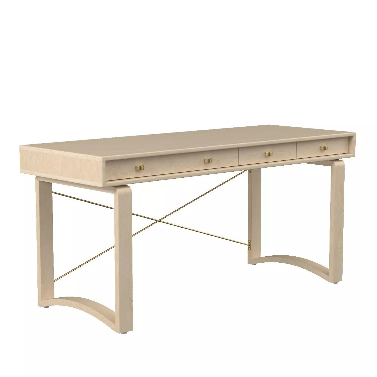 Marlo Desk PBR 3D model_0